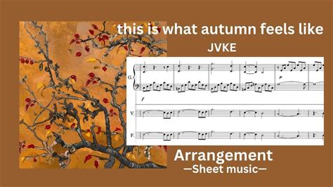 this is what autumn feels like sheet music But have you ever considered the role of color in painting this season?